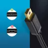 USB kabelis UGREEN 10385 Mini-USB 480 Mbps 1,5 m Melns, ātra uzlāde