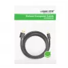 USB kabelis UGREEN 10385 Mini-USB 480 Mbps 1,5 m Melns, ātra uzlāde