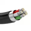 USB kabelis UGREEN 10385 Mini-USB 480 Mbps 1,5 m Melns, ātra uzlāde