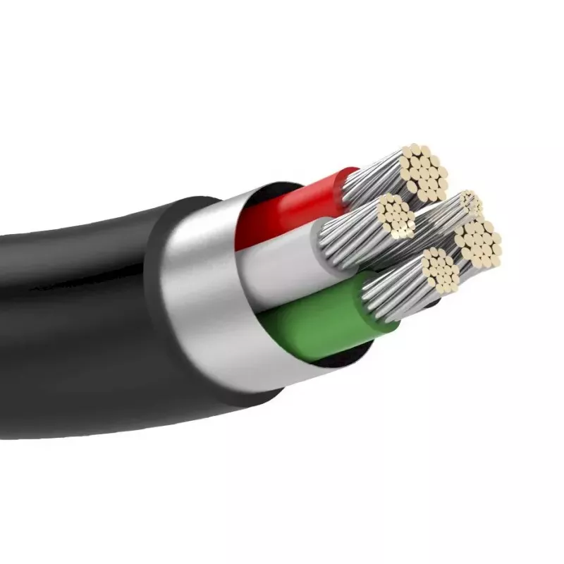 USB kabelis UGREEN 10385 Mini-USB 480 Mbps 1,5 m Melns, ātra uzlāde