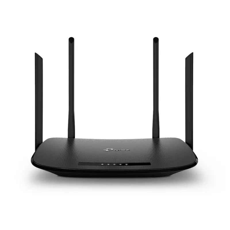 TP-Link Archer VR300 AC1200 bezvadu VDSL/ADSL modema maršrutētājs, Wi-Fi 5 (802.11ac), divjoslu (2.4 GHz / 5 GHz), Ethernet LAN, VDSL2, melns