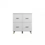 Skapis cama meble LOTTA 110 4D — 4 durvis, 6 plaukti, Sonoma ozola virsma, 1100×540×1190 mm