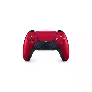 Bezvadu spēļu kontrolieris Sony DualSense sarkans — Bluetooth kontrolieris PlayStation 5, 0.28 kg, pogas: Back/Clear/Menu/Options/Start/Turbo
