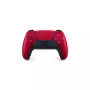 Bezvadu spēļu kontrolieris Sony DualSense sarkans — Bluetooth kontrolieris PlayStation 5, 0.28 kg, pogas: Back/Clear/Menu/Options/Start/Turbo