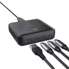 Trust Maxo universālais 100W 4-portu USB lādētājs, melns