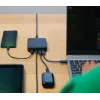 Trust Maxo universālais 100W 4-portu USB lādētājs, melns