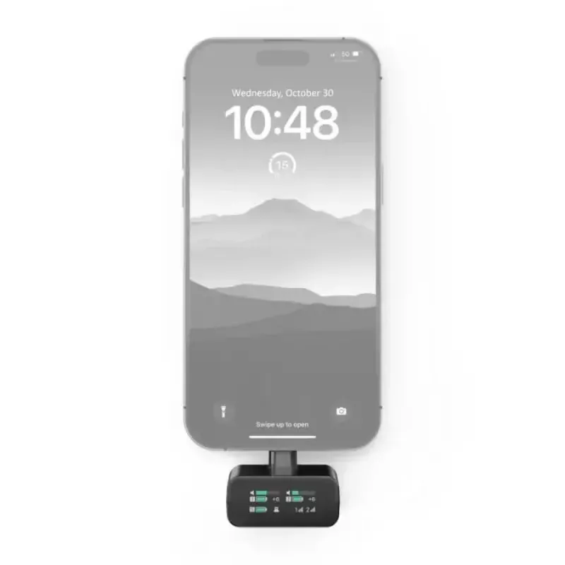 Kondensatora bezvadu mikrofonu komplekts Sennheiser PROFILE Wireless 2-kanālu — omnidirekcionāls, 48 kHz, 245 m darbības rādiuss, 7 h akumulators