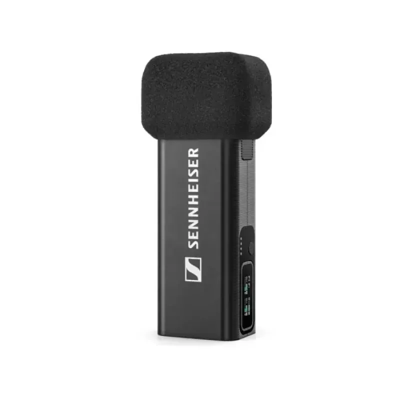 Kondensatora bezvadu mikrofonu komplekts Sennheiser PROFILE Wireless 2-kanālu — omnidirekcionāls, 48 kHz, 245 m darbības rādiuss, 7 h akumulators