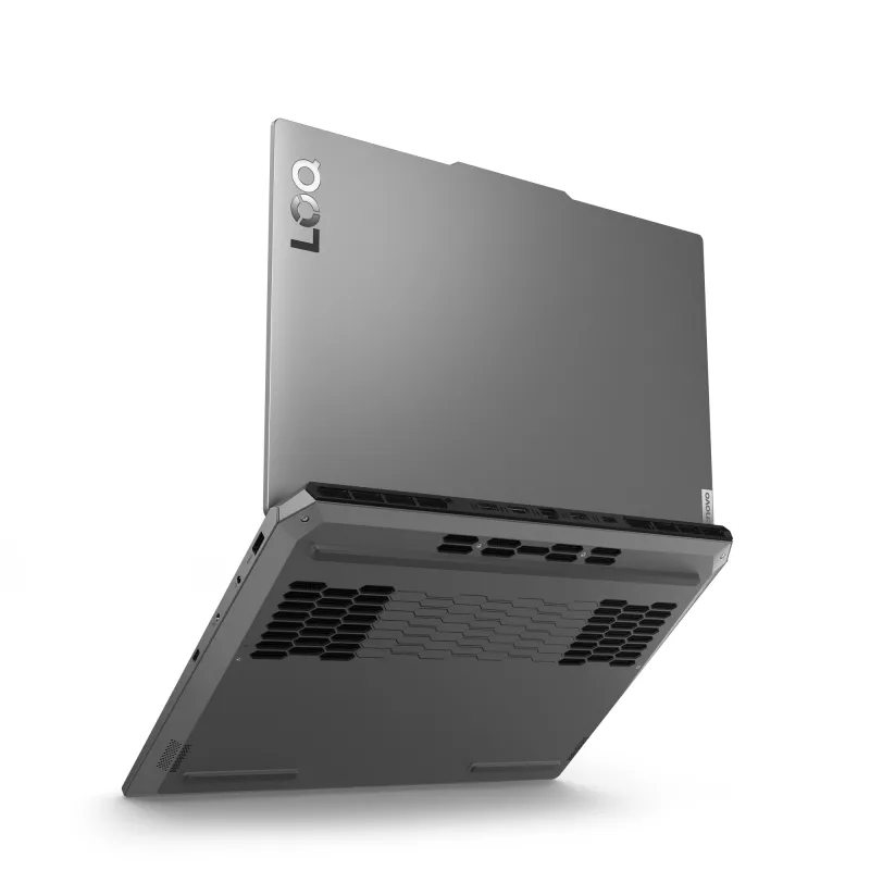 Lenovo LOQ 15ARP9 AMD Ryzen™ 5 7235HS klēpjdators 39,6 cm (15,6 collu) Full HD 16 GB DDR5-SDRAM 512 GB SSD NVIDIA GeForce RTX 3050 Wi-Fi 6 (802.11ax) Windows 11 Home pelēks