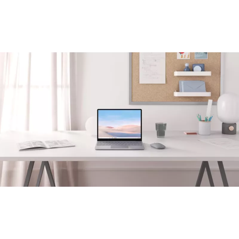 MICROSOFT Surface Laptop Go 12,4 inch i5-1035G1 8GB 256GB SSD Win10 Pro Platīna Qwerty Int'l UHD Graphics