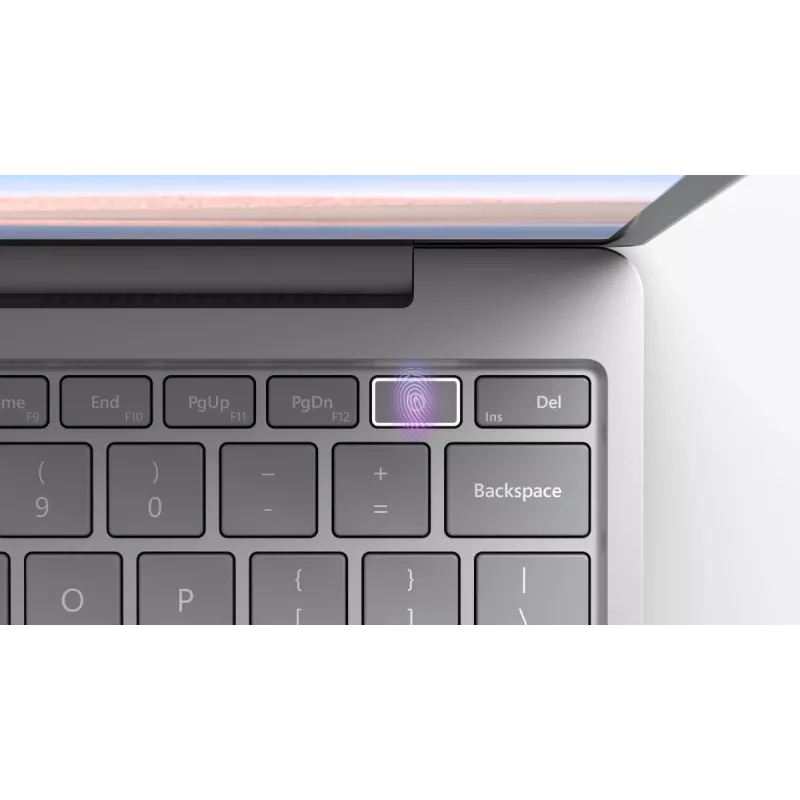 MICROSOFT Surface Laptop Go 12,4 inch i5-1035G1 8GB 256GB SSD Win10 Pro Platīna Qwerty Int'l UHD Graphics