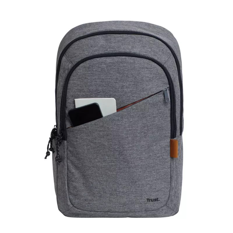 Mugursoma Trust Avana 40,6 cm 16 collu Pelēka 3 nodalījumi