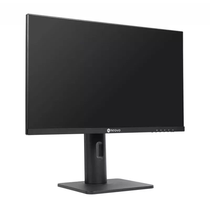 Monitors AG Neovo LH-2403 23.8 collu LCD Full HD 1920 x 1080 VA panelis, 5 ms, 250 cd/m², HDMI/DP/VGA, skaļruņi, augstumā regulējams statīvs
