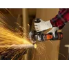 Leņķa slīpmašīna Black & Decker BCG720N — bezvada 18V Li-Ion, 12.5 cm disks, līdz 8600 RPM, 3 roktura pozīcijas