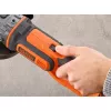 Leņķa slīpmašīna Black & Decker BCG720N — bezvada 18V Li-Ion, 12.5 cm disks, līdz 8600 RPM, 3 roktura pozīcijas