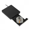 Ārējais optiskais diskdzinis IBOX IED03 DVD±RW USB 3.1 Gen1 (USB-C) Melns, paplāte, 24x CD / 8x DVD
