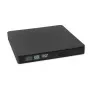 Ārējais optiskais diskdzinis IBOX IED03 DVD±RW USB 3.1 Gen1 (USB-C) Melns, paplāte, 24x CD / 8x DVD