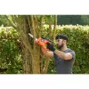 Bucksaw Black & Decker KS880EC-QS – rokas zāģis, asmens garums 23.9 cm, ergonomisks rokturis, oranžs
