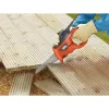 Bucksaw Black & Decker KS880EC-QS – rokas zāģis, asmens garums 23.9 cm, ergonomisks rokturis, oranžs