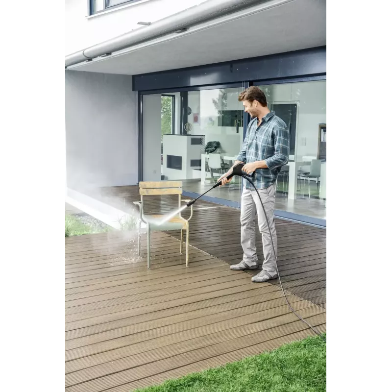 Augstspiediena mazgātājs Karcher K 2 POWER CONTROL HOME — elektrisks, 1400 W, 110 bar, 360 l/h, 5 m šļūtene, vertikāls