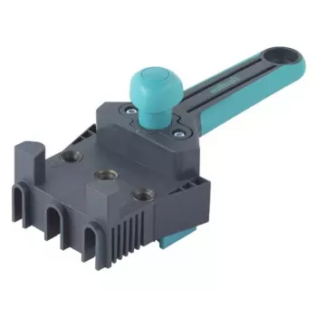 Montāžas instruments Wolfcraft Dowelmaster dībeļiem 6/8/10 mm, dēļa biezums 1.2–30 mm, plastmasa/tērauds, melns