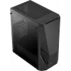 Aerocool PGS Zauron FRGB-G-BK-v1 Midi Tower datora korpuss spēlētājiem, ATX/micro-ATX/Mini-ITX, rūdīts stikls, FRGB, melns