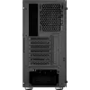 Aerocool PGS Zauron FRGB-G-BK-v1 Midi Tower datora korpuss spēlētājiem, ATX/micro-ATX/Mini-ITX, rūdīts stikls, FRGB, melns
