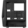 Aerocool PGS Zauron FRGB-G-BK-v1 Midi Tower datora korpuss spēlētājiem, ATX/micro-ATX/Mini-ITX, rūdīts stikls, FRGB, melns