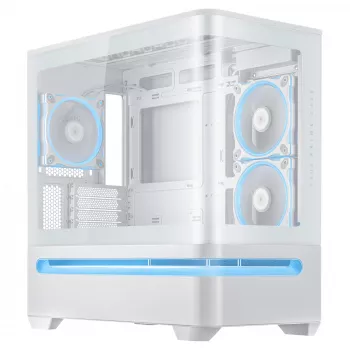 ASUS PRIME AP202 ARGB Midi Tornis Balts