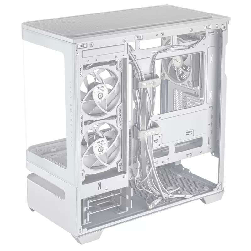 ASUS PRIME AP202 ARGB Midi Tornis Balts