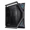 PC korpuss ASUS ROG Hyperion GR701 BTF Edition tornis — melns, rūdīts stikls, E-ATX/ATX/microATX atbalsts, 46 cm GPU, 420 mm augšējais radiators
