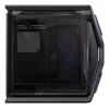PC korpuss ASUS ROG Hyperion GR701 BTF Edition tornis — melns, rūdīts stikls, E-ATX/ATX/microATX atbalsts, 46 cm GPU, 420 mm augšējais radiators