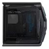PC korpuss ASUS ROG Hyperion GR701 BTF Edition tornis — melns, rūdīts stikls, E-ATX/ATX/microATX atbalsts, 46 cm GPU, 420 mm augšējais radiators