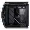 PC korpuss ASUS ROG Hyperion GR701 BTF Edition tornis — melns, rūdīts stikls, E-ATX/ATX/microATX atbalsts, 46 cm GPU, 420 mm augšējais radiators