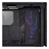 PC korpuss ASUS ROG Hyperion GR701 BTF Edition tornis — melns, rūdīts stikls, E-ATX/ATX/microATX atbalsts, 46 cm GPU, 420 mm augšējais radiators