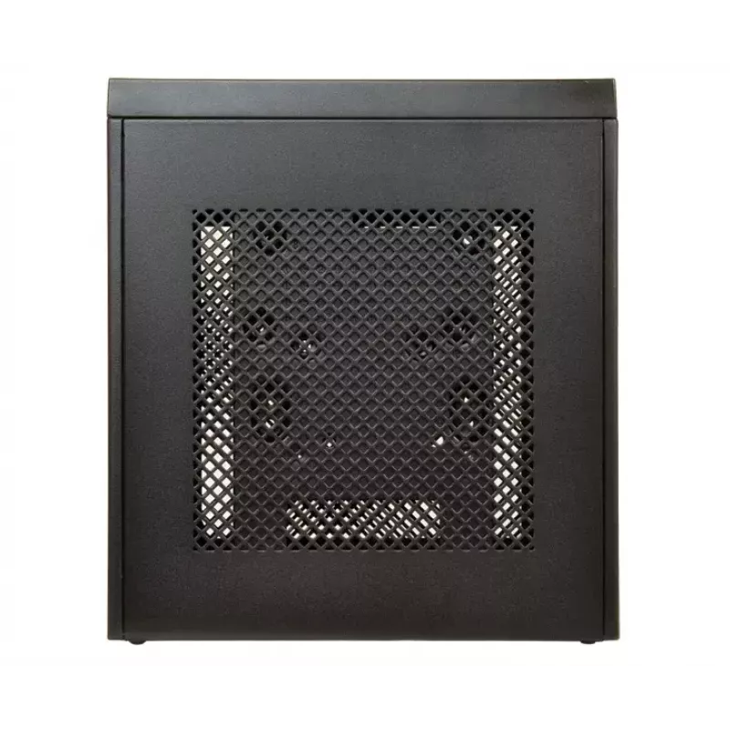 PC korpuss CHIEFTEC IX-01B-OP Small Form Factor SFF Mini-ITX, 1×3.5 collu slots, tērauds, melns