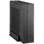 PC korpuss CHIEFTEC IX-01B-OP Small Form Factor SFF Mini-ITX, 1×3.5 collu slots, tērauds, melns