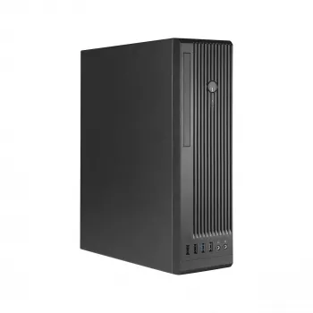 Datora korpuss CHIEFTEC BE-10B-300 Small Form Factor Melns, microATX, 300W barošanas bloks, 22 cm GPU