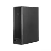 Chieftec UNI Series BE-10B-300 kompakts datora korpuss, microATX/Mini-ITX, ar 300 W TFX barošanas bloku, 2x USB 3.2 Gen 1, 2x USB 2.0, melns