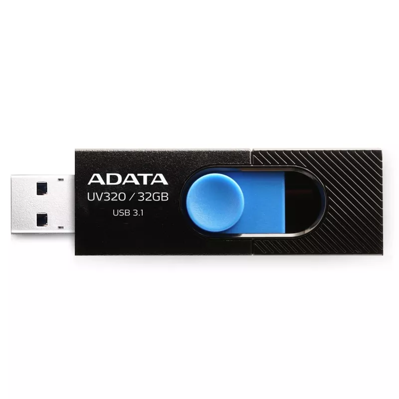 ADATA UV320 USB zibatmiņa 32 GB USB Type-A 3.2 Gen 1 (3.1 Gen 1) Melna, Zila