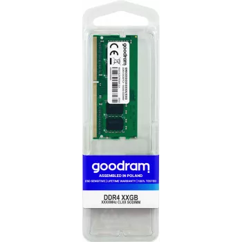 Goodram GR2666S464L19S/8G atmiņas modulis 8 GB 1 x 8 GB DDR4 260-pin SO-DIMM