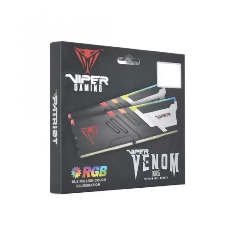 PATRIOT MEMORY Viper RGB 32GB (2x16GB) DDR5 6400 MHz atmiņas komplekts