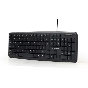 GEMBIRD KB-U-103 standarta tastatūra - vadu USB - melna - QWERTY US/Int