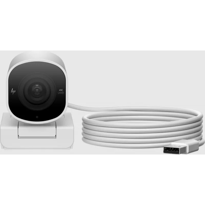 HP 960 4K straumēšanas tīmekļa kamera, 8 MP, 3840 x 2160 pikseļi, 4K Ultra HD, 30 fps, 5x, mājas lietošanai