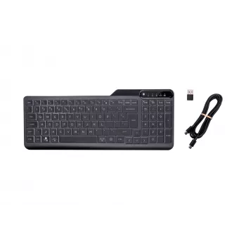 HP 400 fona apgaismojuma vadu tastatūra, pilna izmēra (100%), vadu, USB, mehāniskā, QWERTY, melna