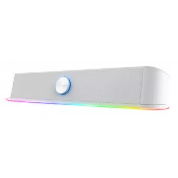 Trust RGB apgaismota skaņas josla GXT 619W Thorne, 2.0 kanāli, 6 W, 12 W, 6 W, 10000 Ω, 4 Ω