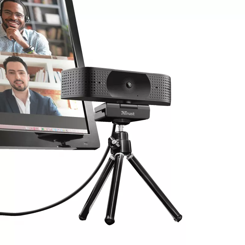 Trust Teza tīmekļa kamera 4K UHD 3840x2160, USB 2.0, melna