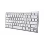 Trust 24651 Bluetooth bezvadu tastatūra, QWERTY, sudraba