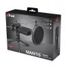 Trust GXT 232 Mantis Melns USB mikrofons ar statīvu
