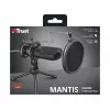 Trust GXT 232 Mantis Melns USB mikrofons ar statīvu
